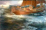 Wrath of the Sea God by Herbert James Draper